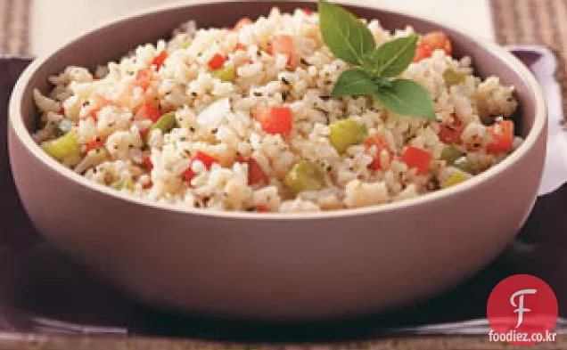 바질 토마토 라이스