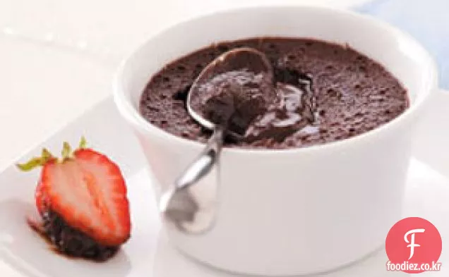 따뜻한 초콜릿 녹는 컵