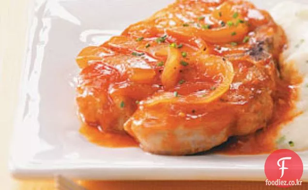 톡 쏘는 바비큐 돼지 갈비
