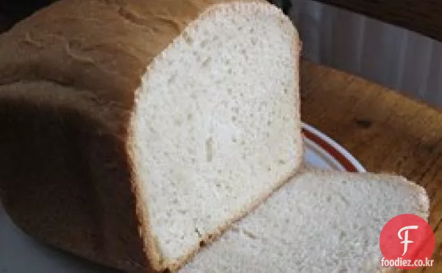 빵 기계 용 흰 빵