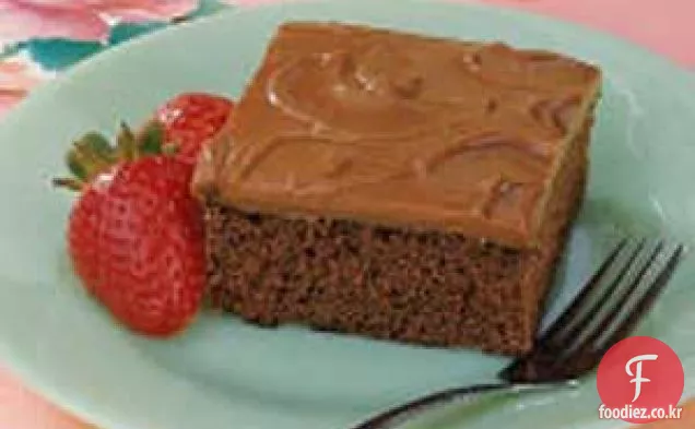좋아하는 초콜릿 시트 케이크