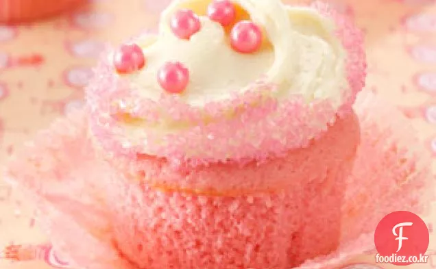 핑크 벨벳 컵 케이크