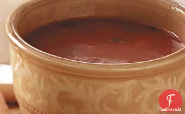 야채 토마토 수프