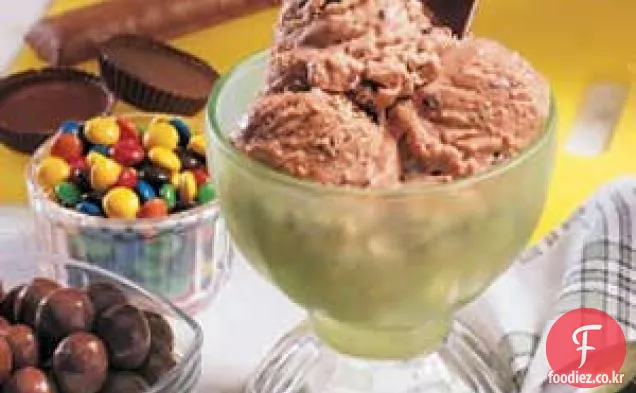 초콜릿 민트 아이스크림