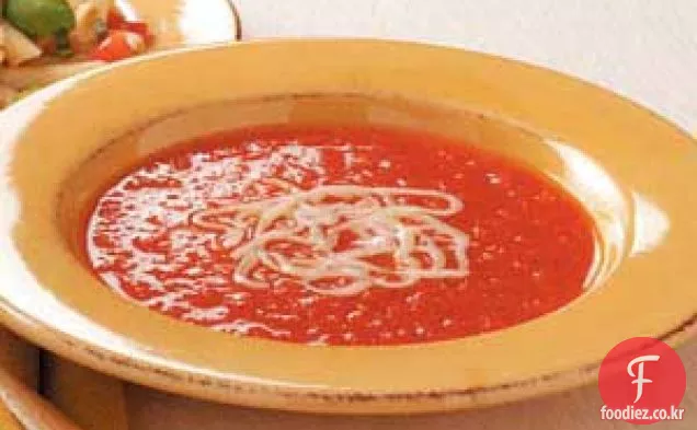 고추 토마토 수프
