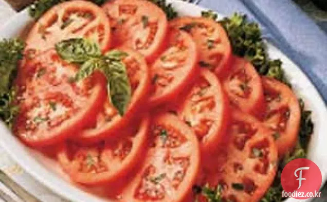 쉬운 절인 토마토