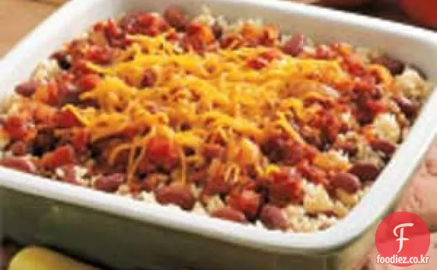 치즈 콩과 쌀