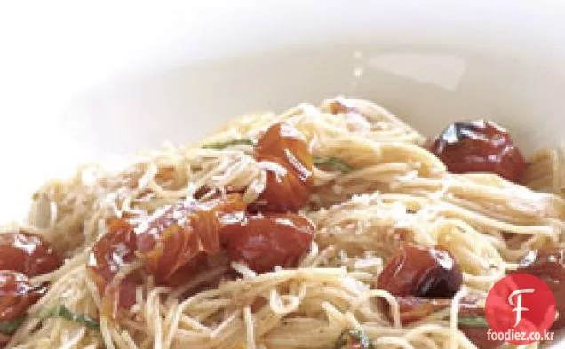 포도 토마토와 마늘 천사 머리