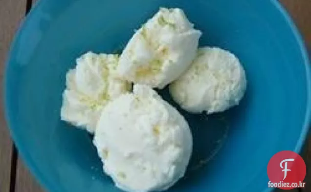 타르트 레몬 아이스크림
