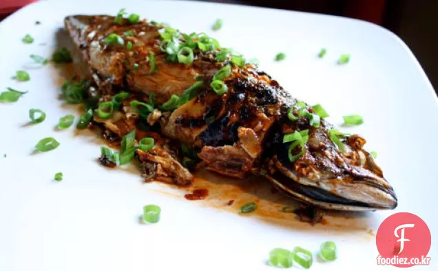 저녁 식사 오늘 밤:한국어 구운 생선