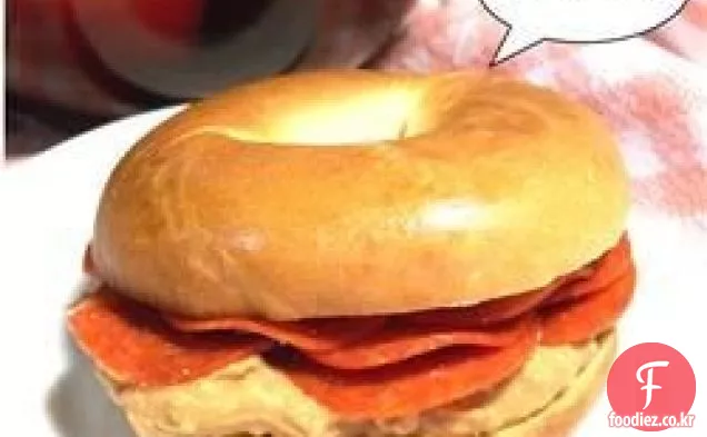 이상한 베이글 샌드위치