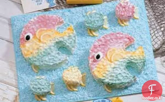 물고기 모양 케이크