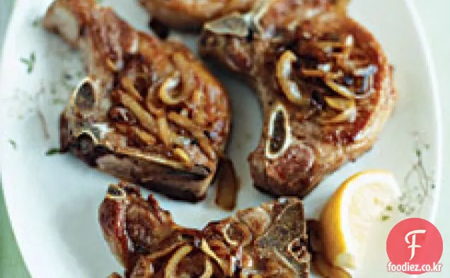 양파 설탕에 절인 돼지 갈비