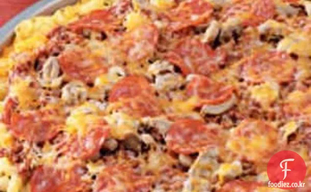 마카로니 N 치즈 피자