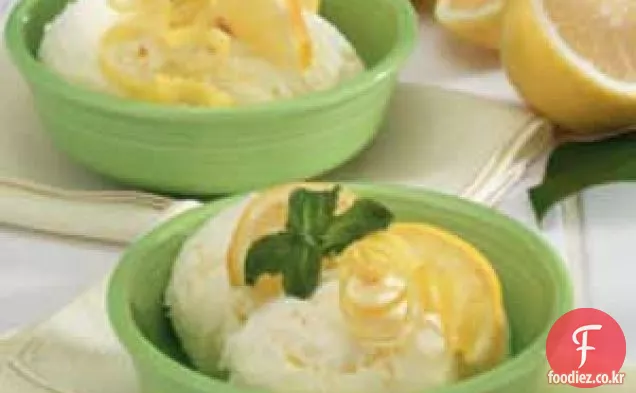레몬 커스터드 아이스크림