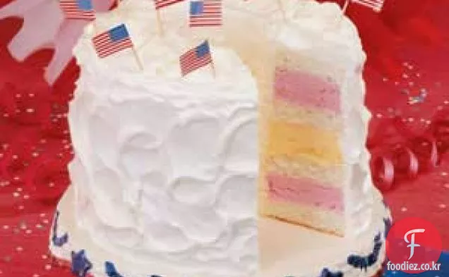 독립기념일 아이스크림 케이크