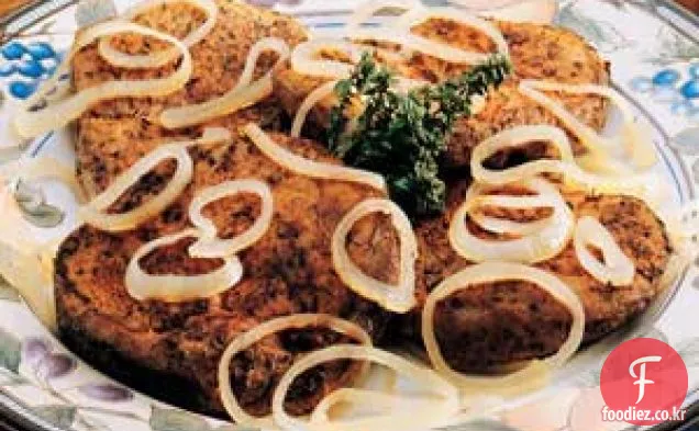 돼지갈비 수확