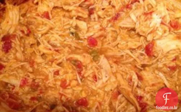 치즈 치킨 슬로우 쿠커 타코