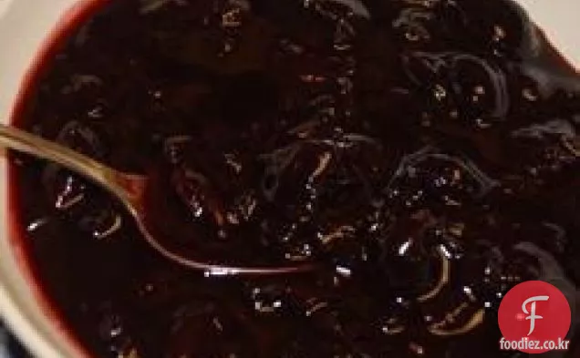 플랫헤드 체리 설탕에 절인 과일