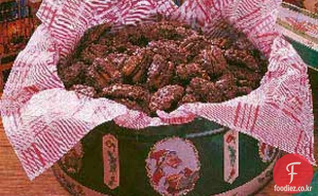 설탕 코팅 피칸