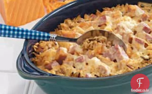치킨 햄 캐서롤