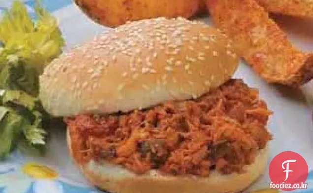 바비큐 치킨 샌드위치
