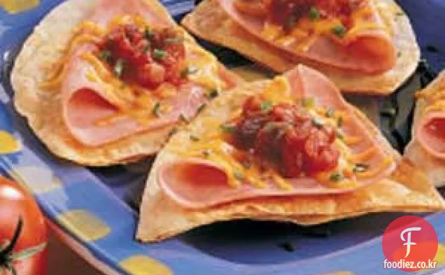 햄 앤 치즈 토르티야