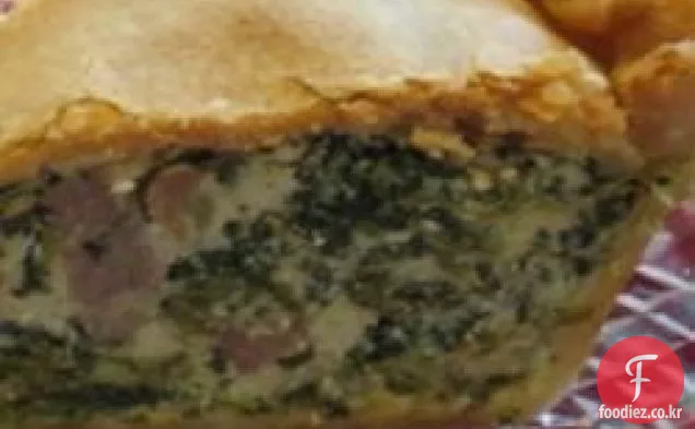이 시금치 파이를 꼭 맛보세요!