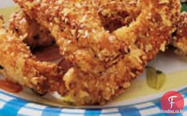 바삭한 치킨 스트립