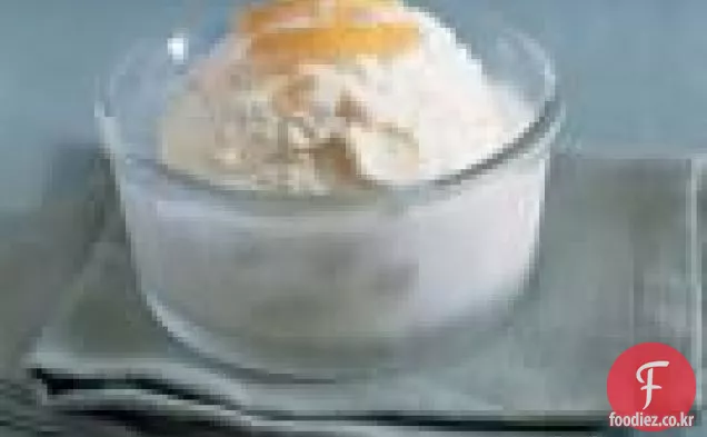 결정화 생강 아이스크림