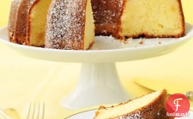 레몬 생강 도넛 케이크