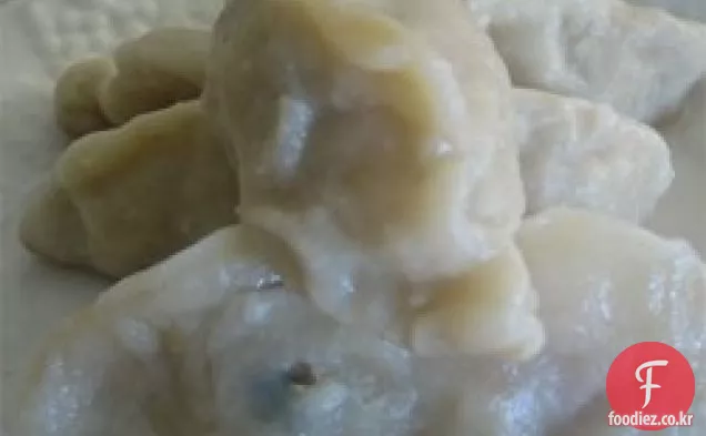 냄비 스티커 만두