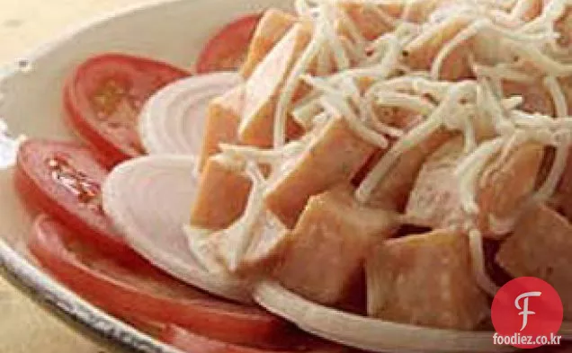참마와 토마토 샐러드