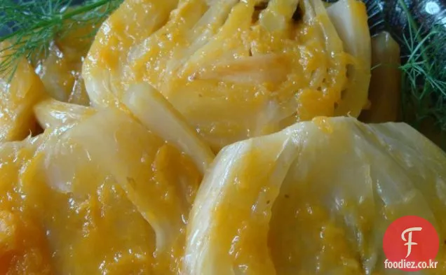 오렌지 찐 회향