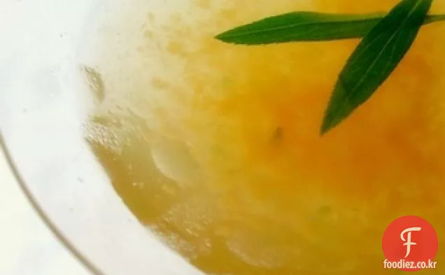 살구-타라곤 마티니 또는...