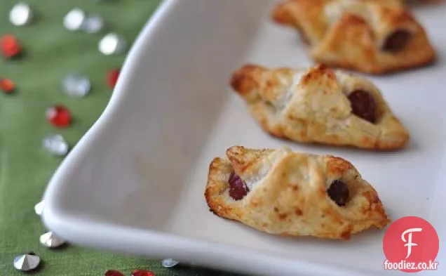 홀리데이 크랜베리 바나나 치즈 케이크