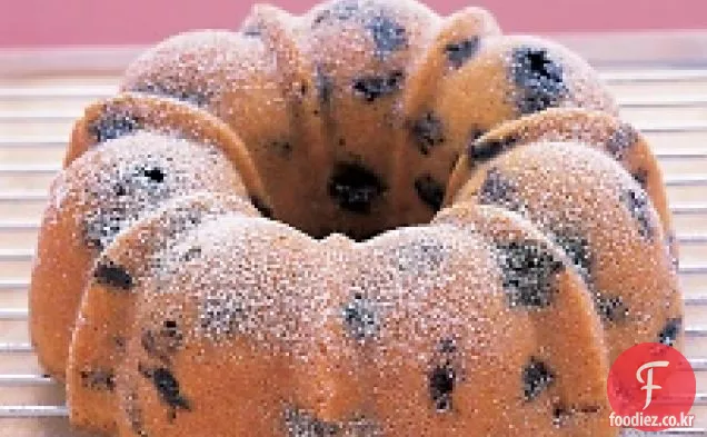 블루 베리 레몬 도넛 케이크