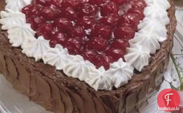 초콜릿 체리 발렌타인 토르테
