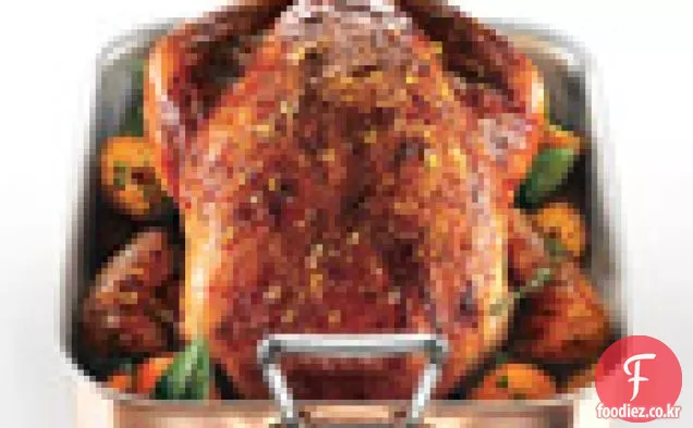 클레멘 타인-적목 육즙과 소금에 절인 칠면조