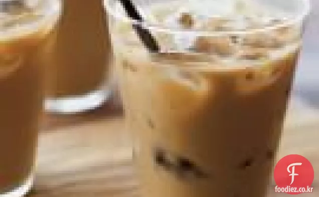 바닐라 콩 아이스 커피