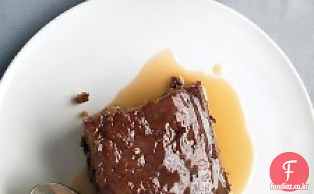 끈적 끈적한 토피 푸딩