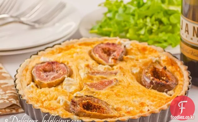 무화과&염소 치즈 타르트