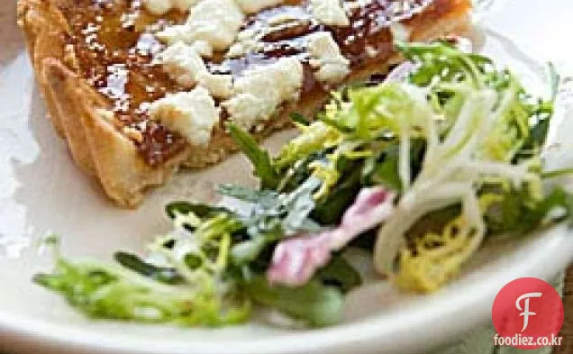 짭짤한 무화과&염소 치즈 타르트