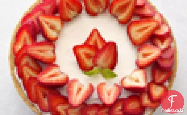 노 베이크 딸기 치즈 케이크