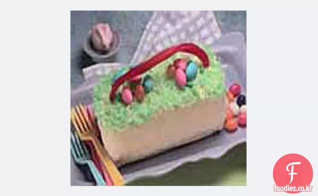 부활절 바구니 케이크