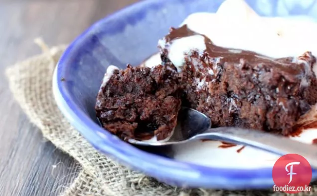 슬로우 쿠커 초콜릿 케이크
