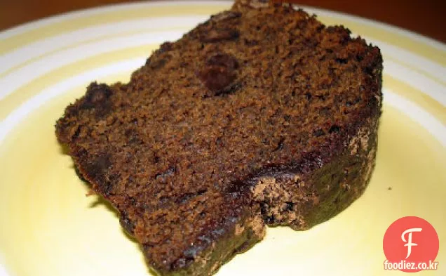 초콜릿 칩 진저 브레드 케이크
