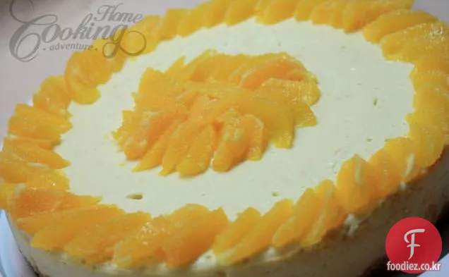 오렌지 치즈 케이크