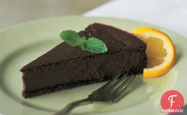 초콜릿 오렌지 치즈 케이크