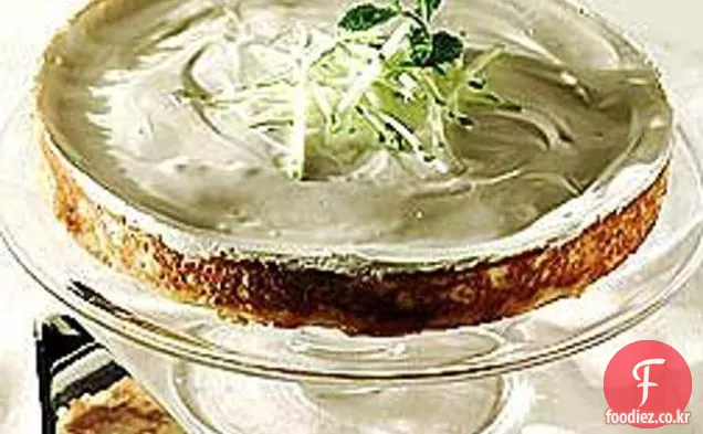 캐러멜 사과 치즈 케이크